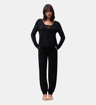 Pantalon en dentelle - Chantelle - Noir
