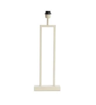 Pied de lampe Shiva - Light & Living - Crème