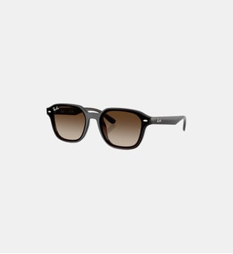 Lunettes de soleil Carré RB4458D - Ray Ban - Marron foncé transparent