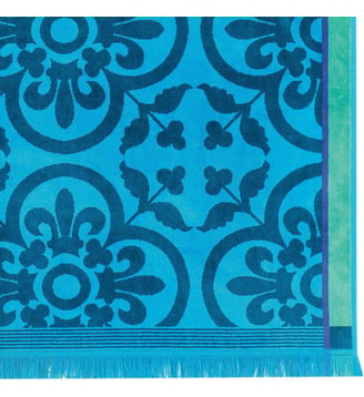 Serviette de plage Santorin Le Jacquard Francais