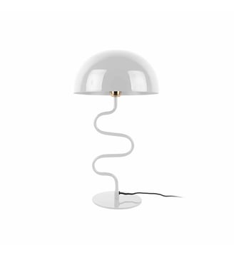 Lampe de table - TWIST - Ocre rouge - Leitmotiv - Blanc