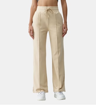 Pantalon de sport Leila Avec poches séchage rapide - Born Living Yoga - Beige naturel