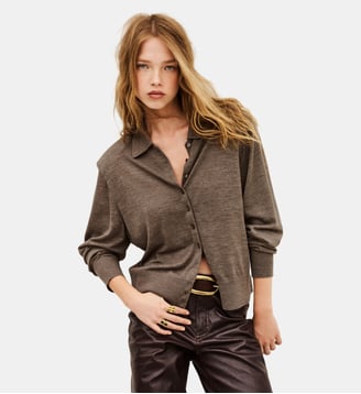 Cardigan Boston - Ba&sh - Chamoischine
