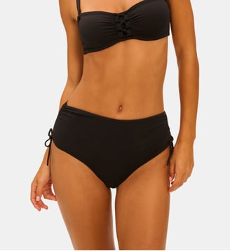 Culotte de bain taille haute - Noir - Simone Pérèle - Noir