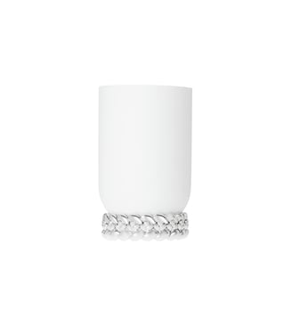Vase Petit Modèle en Porcelaine - BABYLONE - Christofle - Blanc