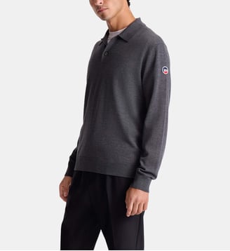 Pull clovon col polo coupe ajustée Fusalp