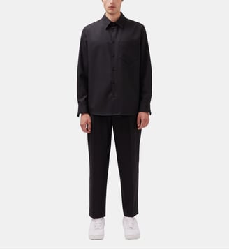 Chemise 1/1 Regular Col Kent - Studio Seidensticker - Noir