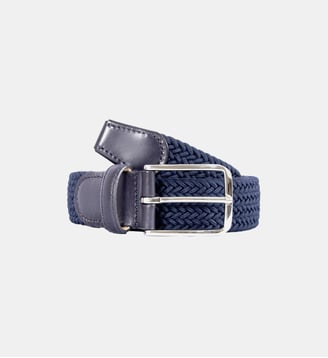 Ceinture tressée - Jules & Jenn - Bleu