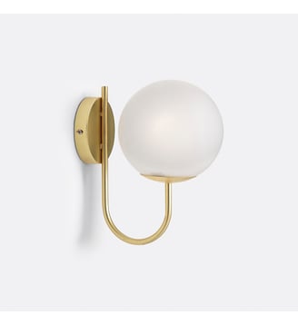 Applique verre opaline - La Redoute Interieurs - Blanc