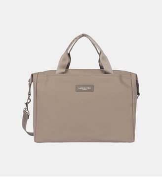 Grand sac cabas épaule Basic Vita - Lancaster - Galet