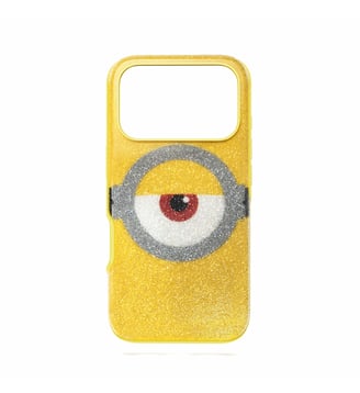 Étui pour smartphone High, Minions, iPhone® 17 Pro, Jaune - Swarovski - Jaune
