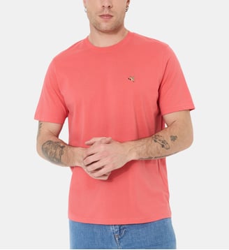 T-Shirt motif devant; brodé T-TOGS - Chevignon - Blanc