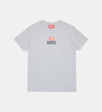 T-shirt avec logo - Diesel Kids - Gris