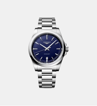 Montre Conquest Bleu L38604926 - Longines - Argenté