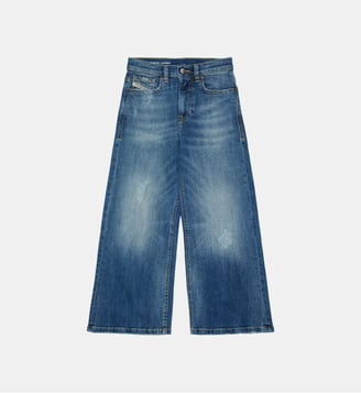 Jean coupe relaxed - D-Argjx - Diesel Kids - Denim bleu