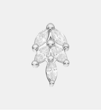 Boucle d'oreille puce Dominante or - Nebuleuse Bijoux - Argent