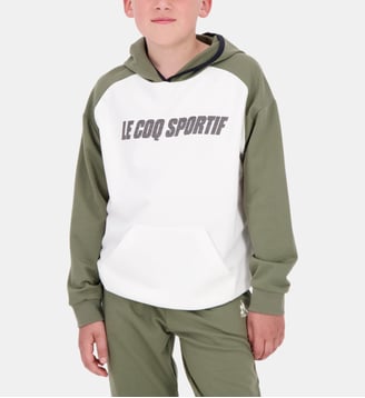 Sweat à capuche Essentiels - Le Coq Sportif - Blanc