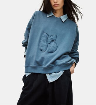 Sweat droit Maia - Ba&sh - Bleu