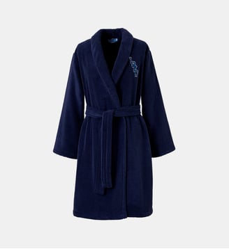 Peignoir de bain long en coton Kenzo Home