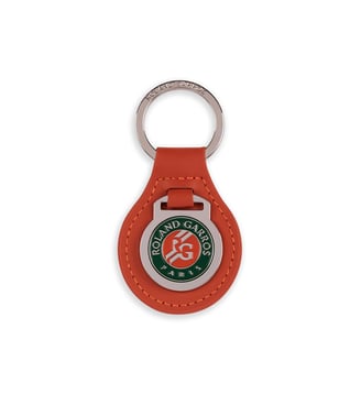 Porte-clés Cuir médaille logo - Roland-Garros - Multicolore