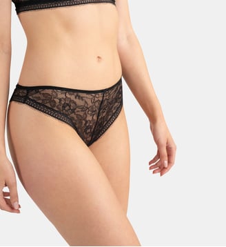 Tanga JEANNE - Passionata - Noir