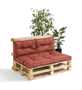 Matelas d'extérieur pour canapé palette - La Redoute Interieurs - Rouge