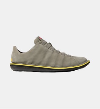 Baskets Beetle Cuir - Camper - Gris moyen