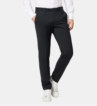 Pantalon de costume slim en laine Apollo - Digel - Anthracite