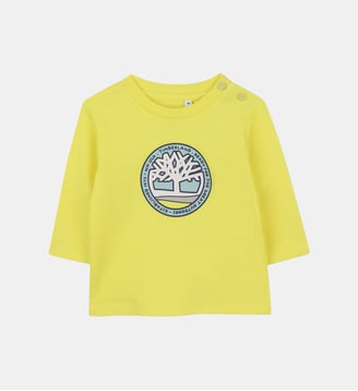 T-shirts à manches longues - Timberland - Jaune néon