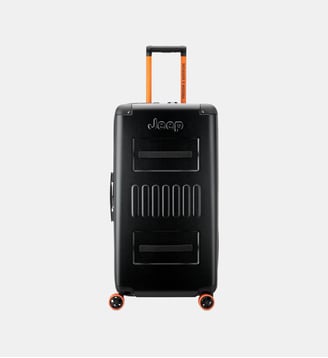Valise extensible JH002B 4R 80cm - Delsey Paris - Noir