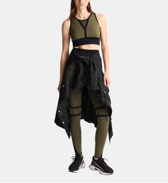 Brassière nirae coupe ajustée - Fusalp - Reptile et noir