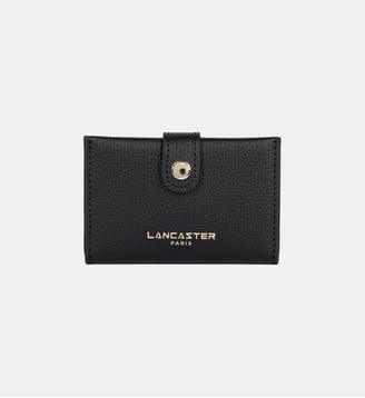 Porte-cartes Sierra PM en cuir - Lancaster - Noir