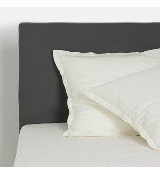 Housse de tête de lit droite coton - La Redoute Interieurs - Anthracite