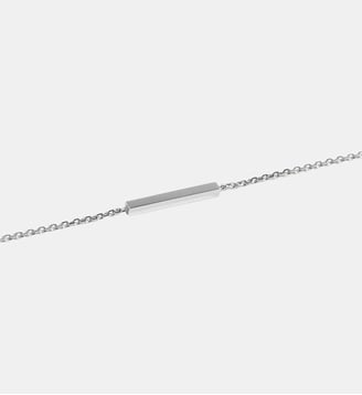 Bracelet Anagramme poli sur chaine. - JEM - Blanc