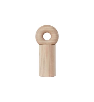 Moulin à café en bois avec cerceau - OYOY - Marron