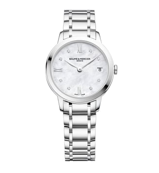 Montre Classima Blanc M0A10326 - Baume & Mercier - Argenté