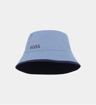 Bob réversible - BOSS Kidswear - Bleu cargo