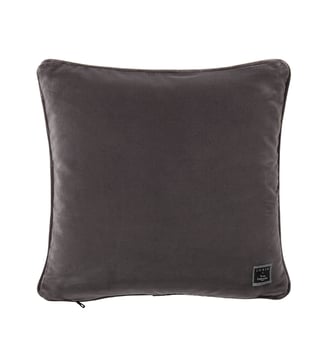Housse de coussin en velours - Yves Delorme - Ardoise