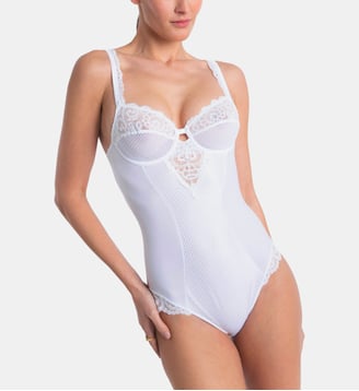 Body Gaby blanc - Maison Lejaby - Blanc
