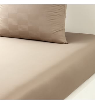 Drap housse en satin de coton Desforges