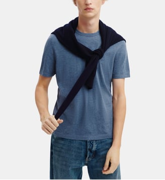 T-shirt Fred - Bompard - Bleu averse