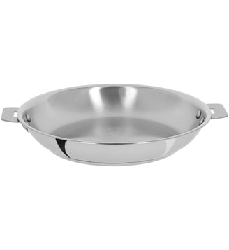 Poêle Casteline amovible inox Ø32 cm - Cristel - Acier