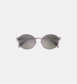 Lunettes de soleil rondes - Maje - Argent