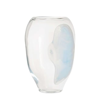 Vase en verre à pois - OYOY - Transparent