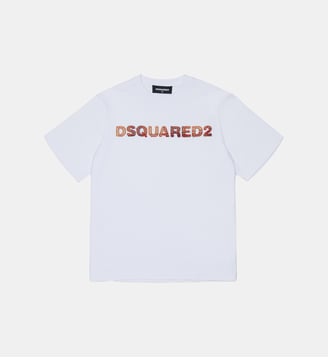 T-shirt avec logo - Dsquared2 - Blanc