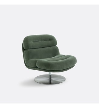 Fauteuil rotatif - La Redoute Interieurs - Vert