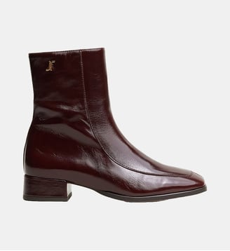 Bottines Varel en cuir - Jonak - Chocolat