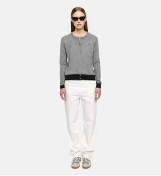 Cardigan Missya 100% Cachemire - Zadig&Voltaire - Gris medium