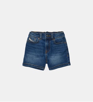 Short en denim - Diesel Kids - Denim bleu