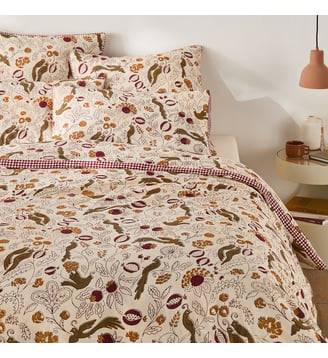 Housse de couette en coton lavé La Redoute Interieurs